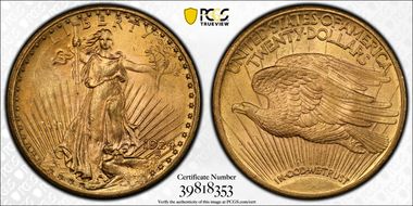 1924 $20 MS63