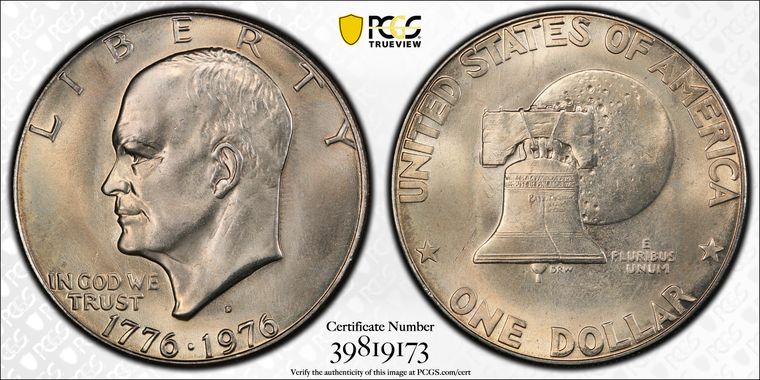 Cert 39819173 - Coin Image