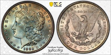 1885 $1 MS67