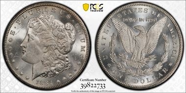 1884-CC $1 MS63+