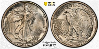 1917 50C MS65