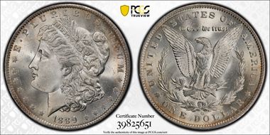1889-O $1 MS65+