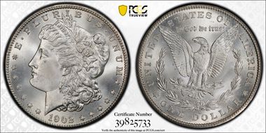 1902-O $1 MS67