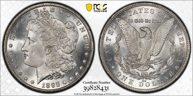 1892-CC $1 MS66