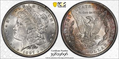 1897 $1 MS64
