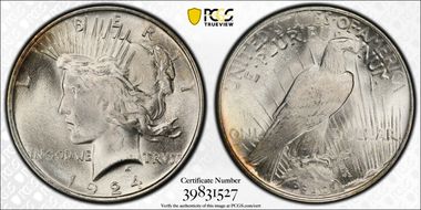 1924 $1 MS66+