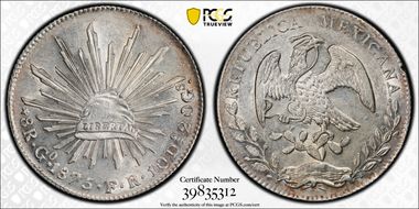 1875-Go FR 8 R Go55 MS61