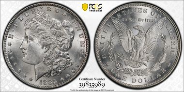 1885 $1 MS63