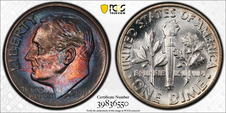 Cert 39836550 - Coin Image