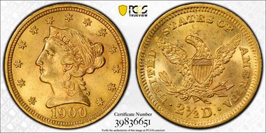1900 $2.50 MS63