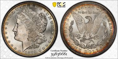 1878-S $1 MS65