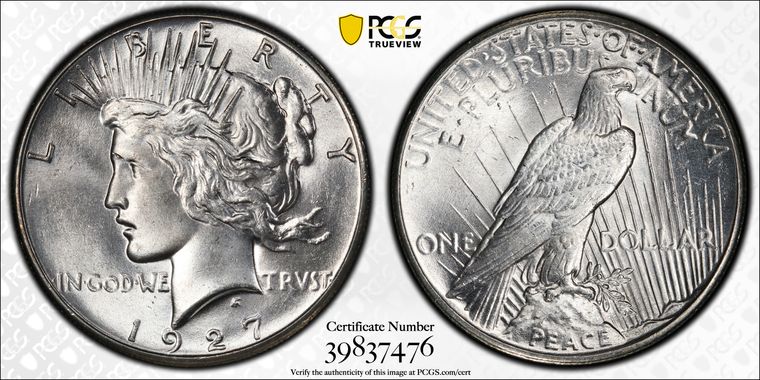 Cert 39837476 - Coin Image