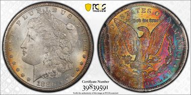 1880-CC $1 GSA Hoard MS63