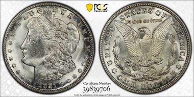 1921-S $1 MS65