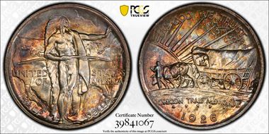 1926-S 50C Oregon MS65