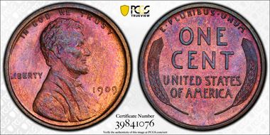 1909 1C Lincoln MS66BN