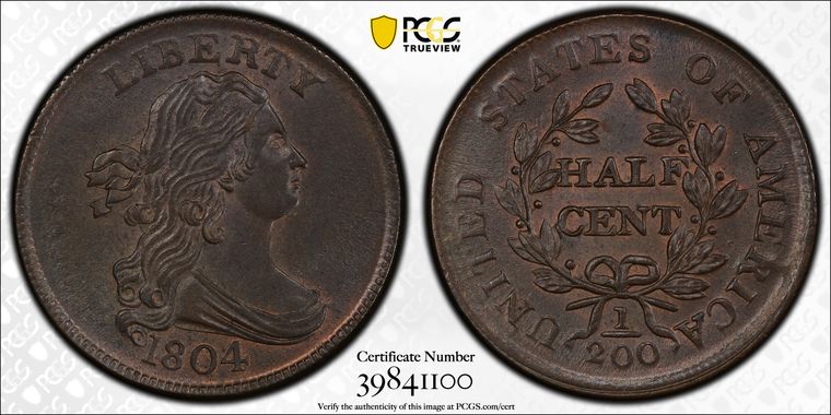 Cert 39841100 - Coin Image