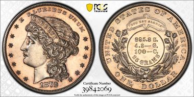 1879 $1 J-1617 PR61