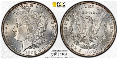 1898-S $1 MS63