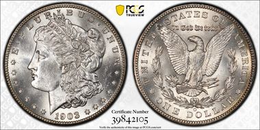 1903-O $1 MS62