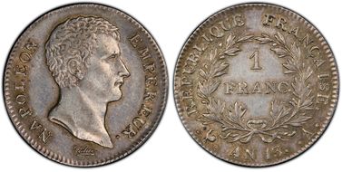 AN 13-A (1804) 1 Fr Gad-443 F-201 AU55