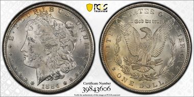 1884-CC $1 MS63