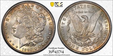 1890-CC $1 MS62