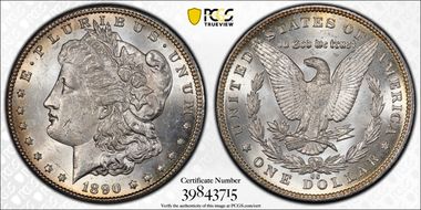 1890-CC $1 MS62