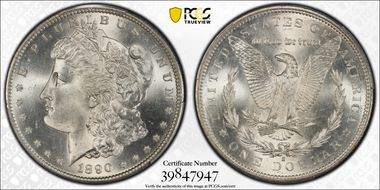 1890-S $1 MS66