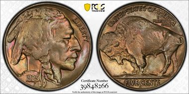 1925-S 5C MS65