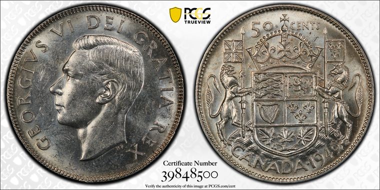 Cert 39848500 - Coin Image