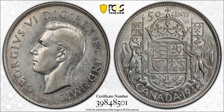 Cert 39848501 - Coin Image