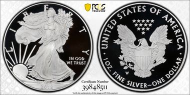2018-W $1 Silver Eagle PR70DCAM