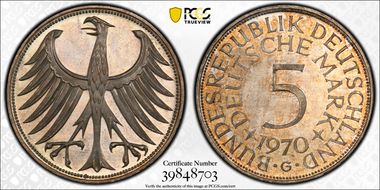 1970-G 5 Mk J-387 MS65