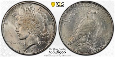 1922-D $1 MS64