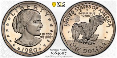 1980-S SBA$1 PR68DCAM