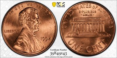 1994 1C MS67RD