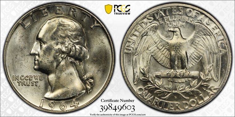 Cert 39849603 - Coin Image