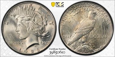 1926 $1 MS65