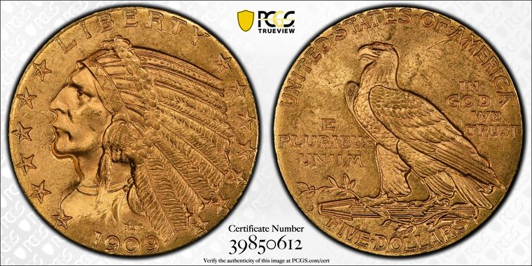 Cert 39850612 - Coin Image