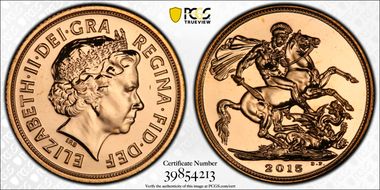 2015 Sov S-SC7 IRB Portrait MS68