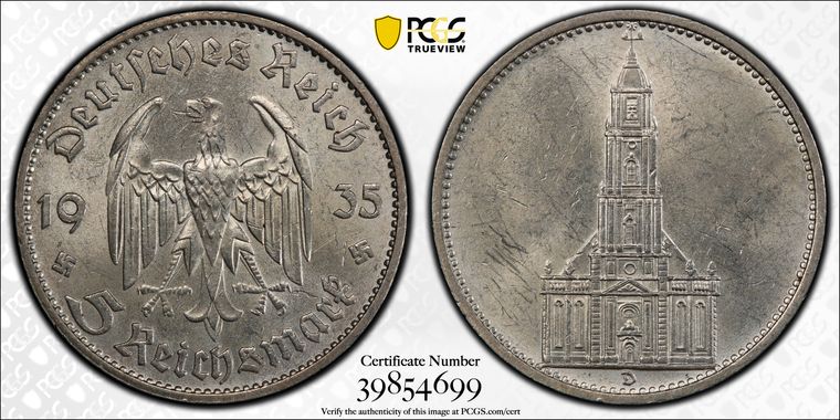 Cert 39854699 - Coin Image