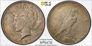 1923 $1 MS61