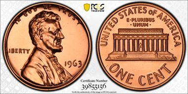 1963 1C PR67RD