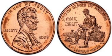 2009 1C Lincoln-Formative Years DDR, FS-808 MS65RD