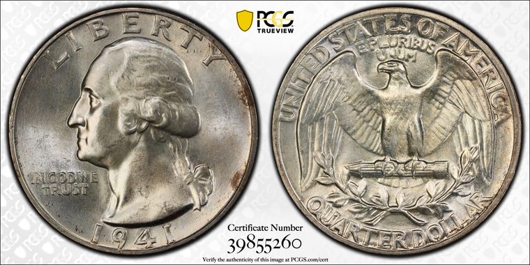 Cert 39855260 - Coin Image