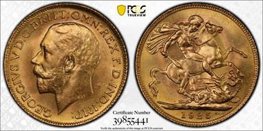 1925 Sov S-3996 MS65