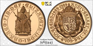 1989 £2 500th Ann. Sovereign S-SD3 PR69DCAM