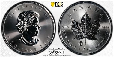 2017 $5 ML Fabulous 15 Ag SP68