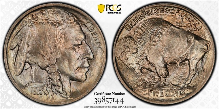 Cert 39857144 - Coin Image